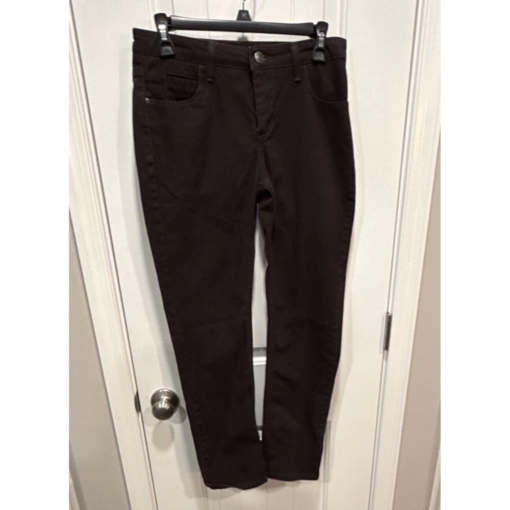 Woman's Lee Platinum Label Brown Denim Classic fit Straight Leg Size 4S